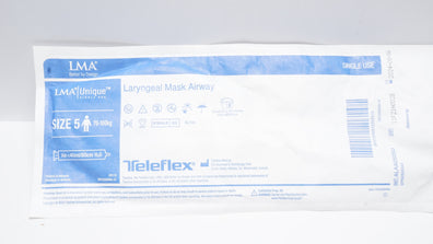 Teleflex ALAA050SU LMA Unique Laryngeal Mask Airway Size 5 70-100kg (x)